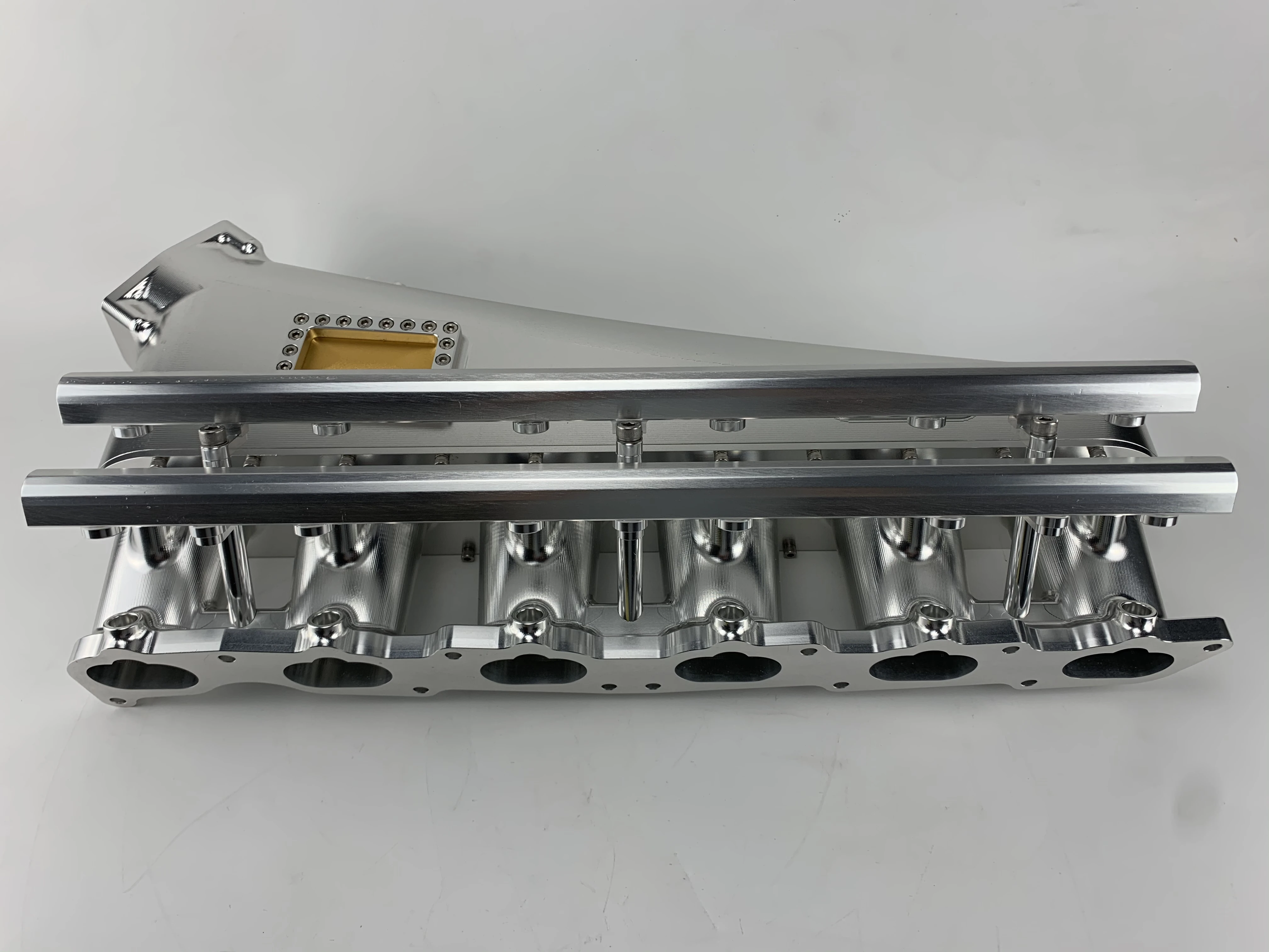 Coletor de admissão TB48 de alumínio CNC personalizado - Nova condição