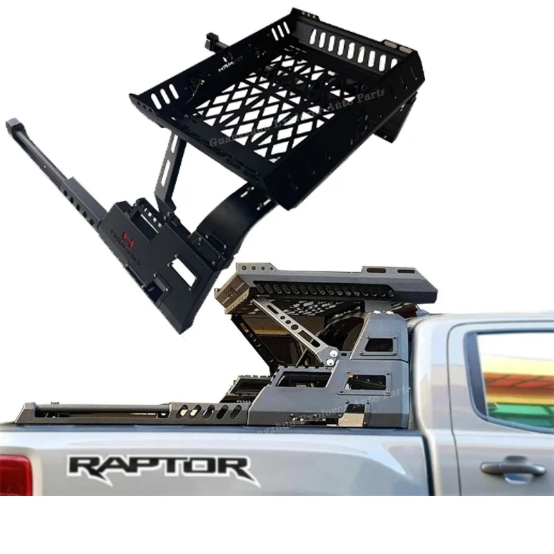 

Option Pick Up Steel Roll Bar For Ranger For Hilux Revo Rocco Vigo For Dmax For Np300 For Triton With Roof Rack Basket Roll Bar