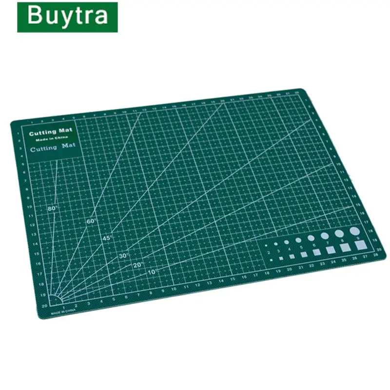 Double Sided Cutting Mat A4 Durable Cut Pad Patchwork Tool Handmade Cutting Plate Dark School Supplies 22x30x0.3cm