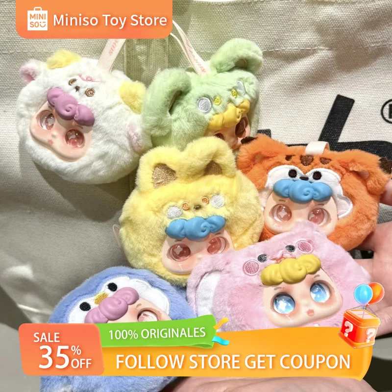 

Sweet Fufu Cute Plush Filling Animal Blind Box Keychain Pendant Vinyl Accessories Girl Gift Car Decoration Home Decoration Gift