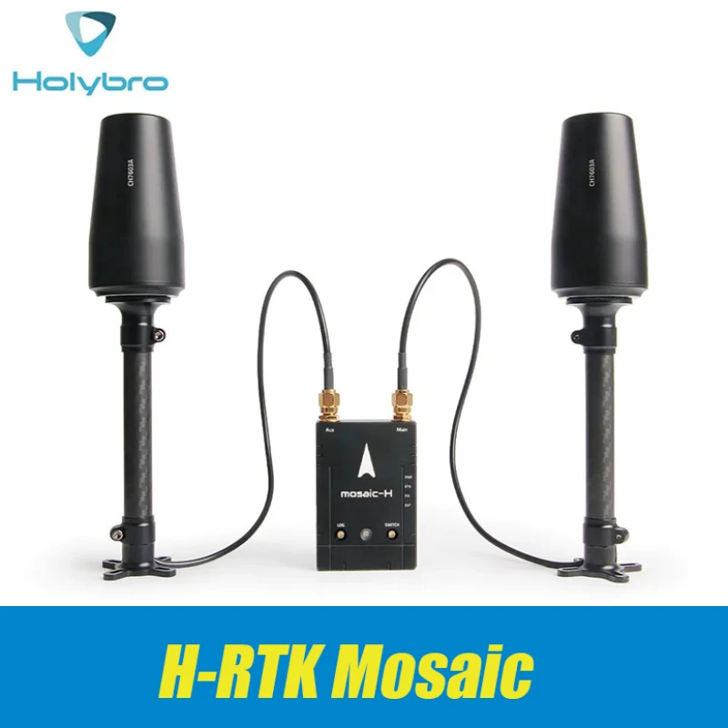 

HolyBro H-RTK Mosaic-H (заголовок двойной антенны) Высокоточная система позиционирования GNSS для контроллера полета OpenSource Pixhawk