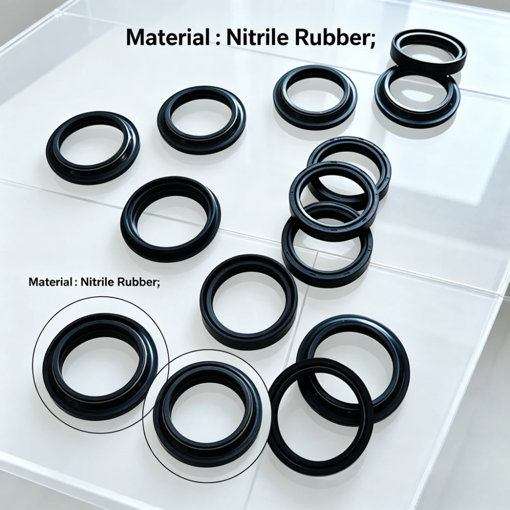 

43x54 Fork Oil Seal For Yamaha MT07 MT-07 FZ07 FZ-07 R7 For Kawasaki Z650 Z Ninja 650 2017-2024 For Benelli 502C TRK502 TRK 502