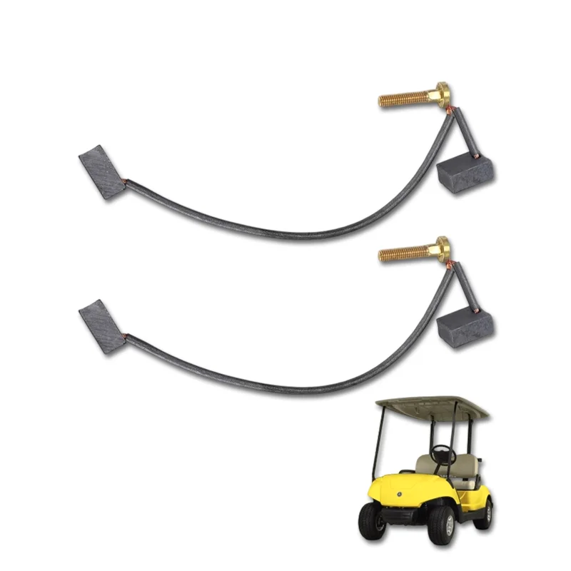 

YAMAHA G14 G16 G19 G20 G21 G22 G29 Motor Brush Kit for Golf Cart Replacement with OEM JU2-H1801-00 (2 pcs)
