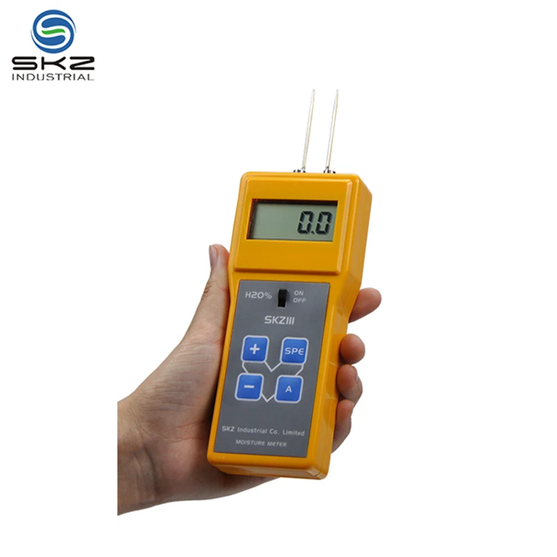 Digital Tester LCD Pork Beef Lamb Chicken Moisture Analyzer with SKZ111C Portable Meat Moisture Meter