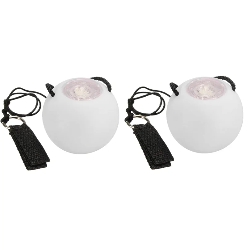 BFYL-2 قطعة كرات بوي LED توهج كرات بوي LED توهج لعبة تضيء كرات قوس قزح عالية ستروب الغزل الكرة للأطفال البالغين