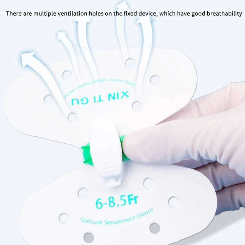 Urine Tube Fixation Universal Fixing Adjustable Design Sticker Holder Drainage Tube Device Nylon Bag Fixed