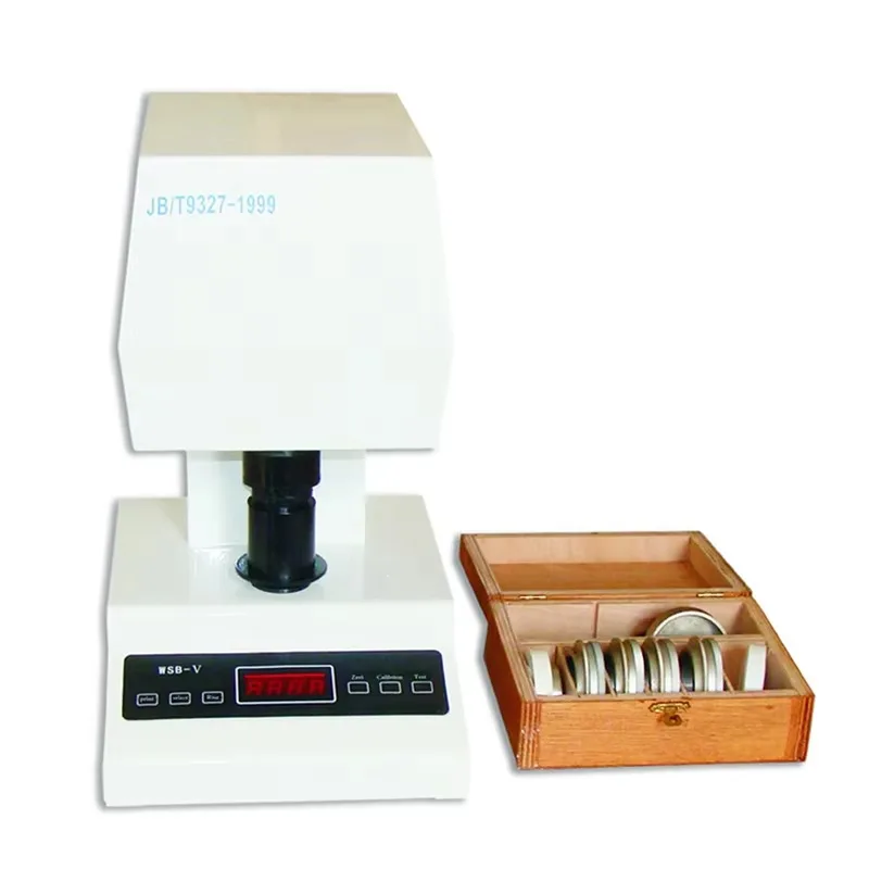 WSB-V  Powder White Cement Rice Whiteness Tester test Meter Paper Rice Digital Fabric Whiteness Meter