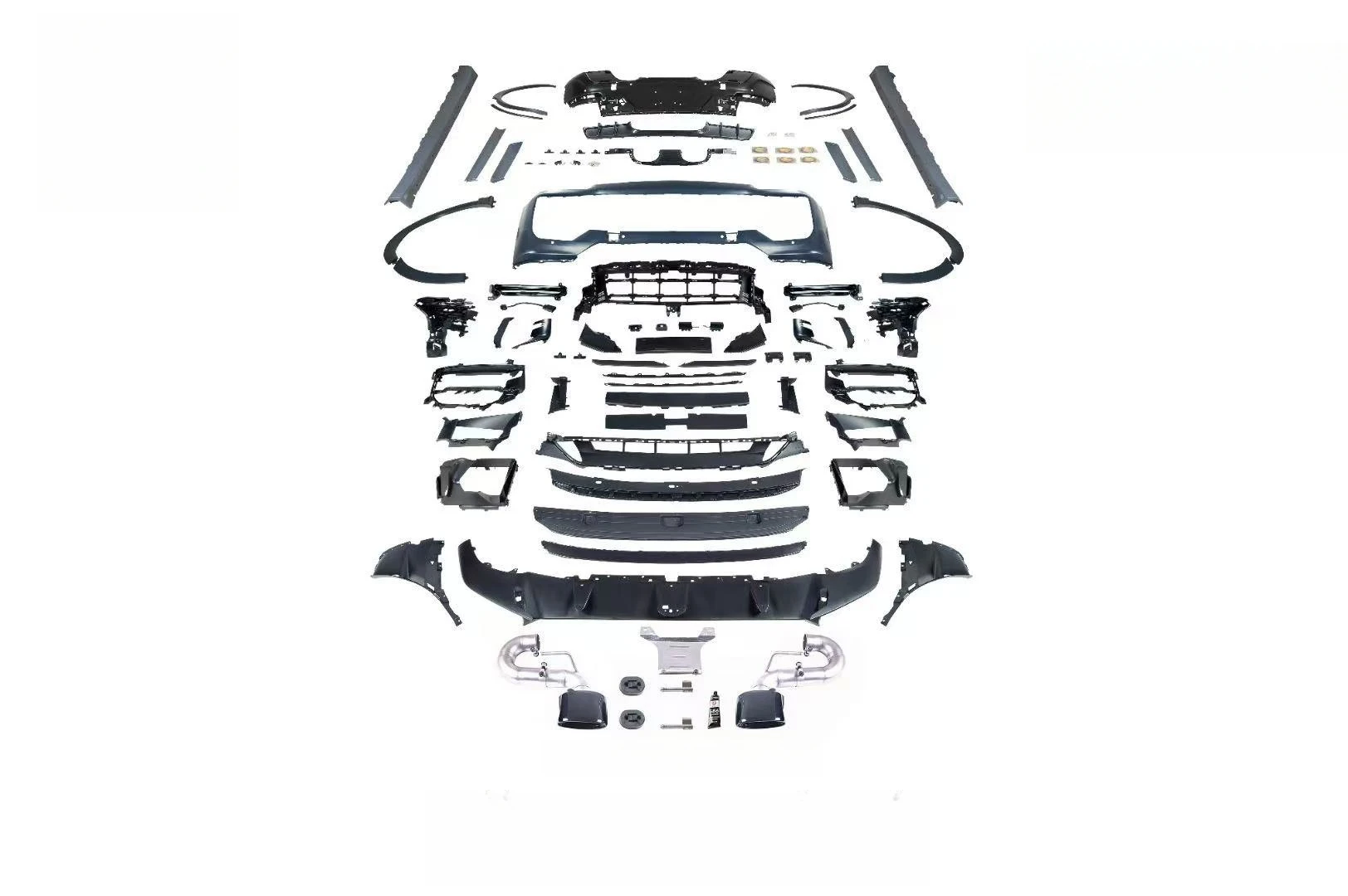 For Suitable 'Porsche 18-23 Models 9Y0.1 Old to New 2024 Turbo GT Surround Kit