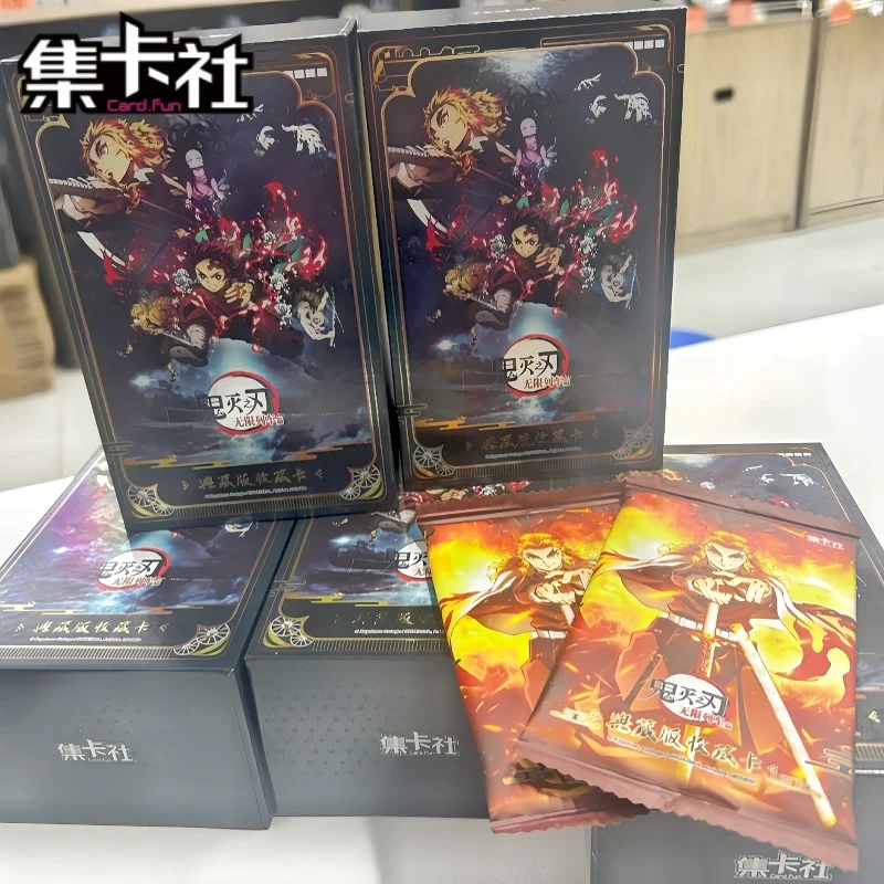 

Card.Fun‌ Demon Slayer Mugen Train Collectible Cards Deluxe Edition Official Authentic Anime Merchandise Tanjiro Kamado Rengoku