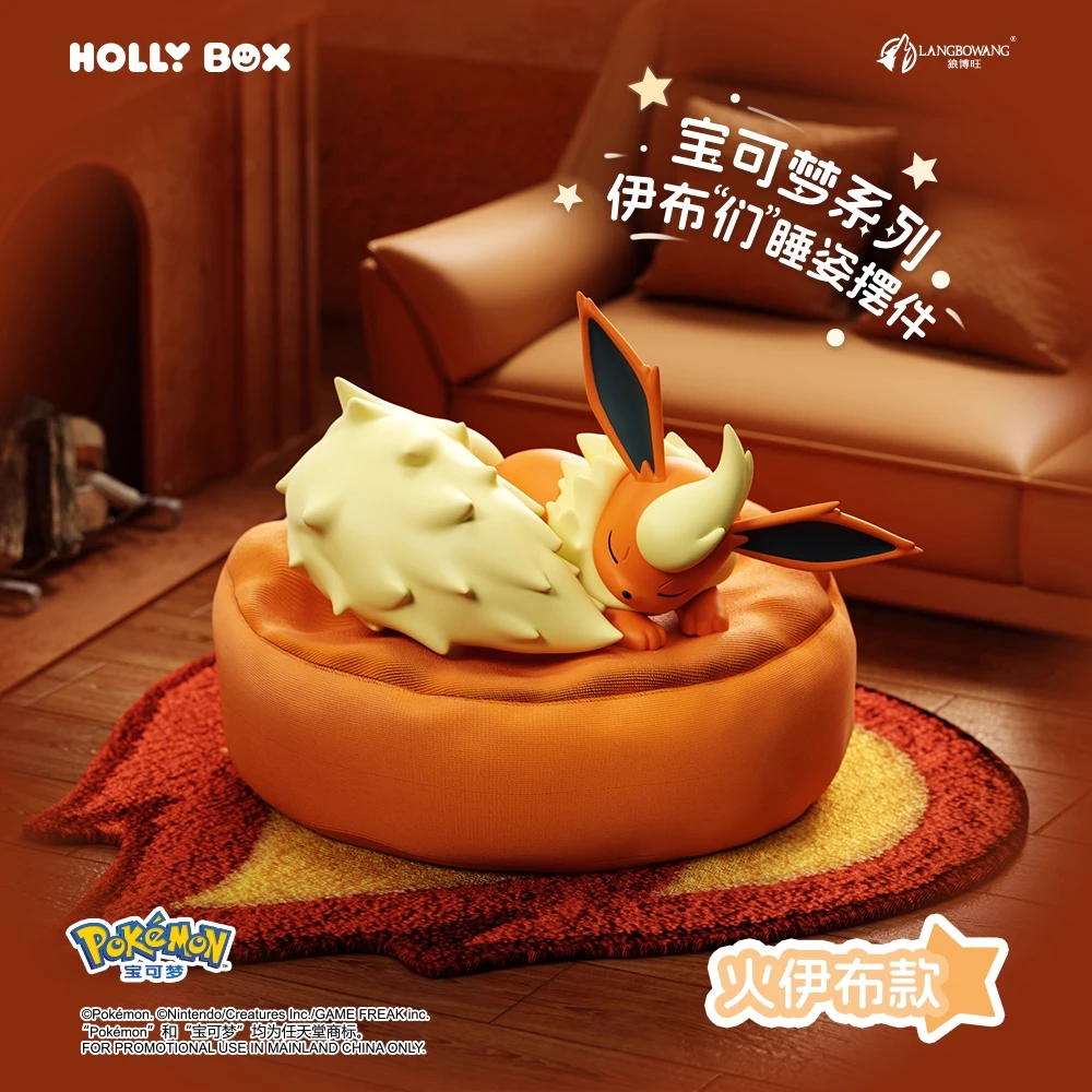 حقيقي البوكيمون Eevee صندوق أعمى Vaporeon Leafeon Flareon Umbreon Glaceon أنيمي عمل أرقام البلاستيكية نموذج اللعب هدايا عيد الميلاد