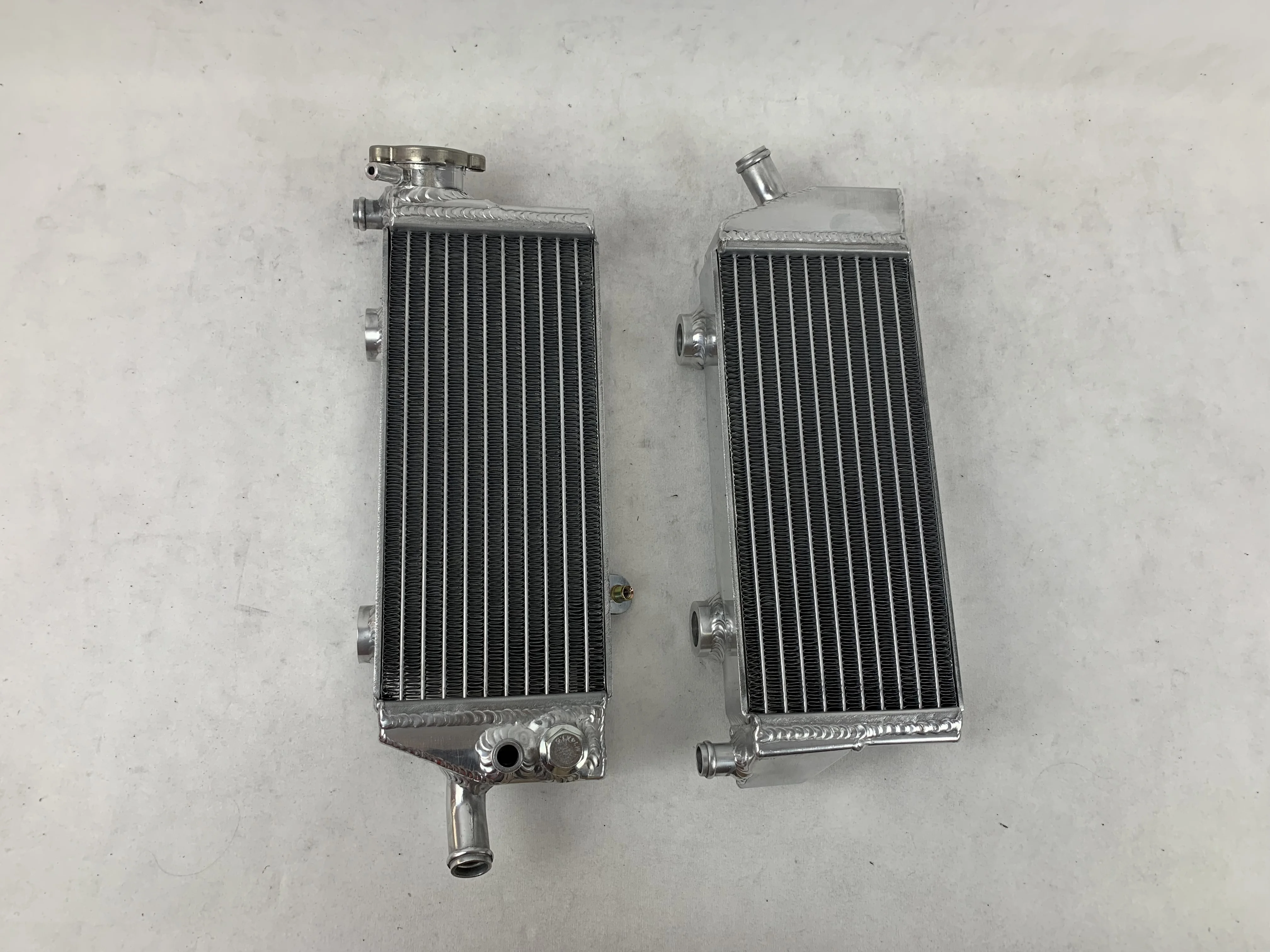 Aluminum Radiator For 2008-2015 KTM 250/350/450/500/530 EXC-F/EXC-R/XC-W/XCF-W Cooler Cooling Coolant 2008 2009 2010 2011 2012