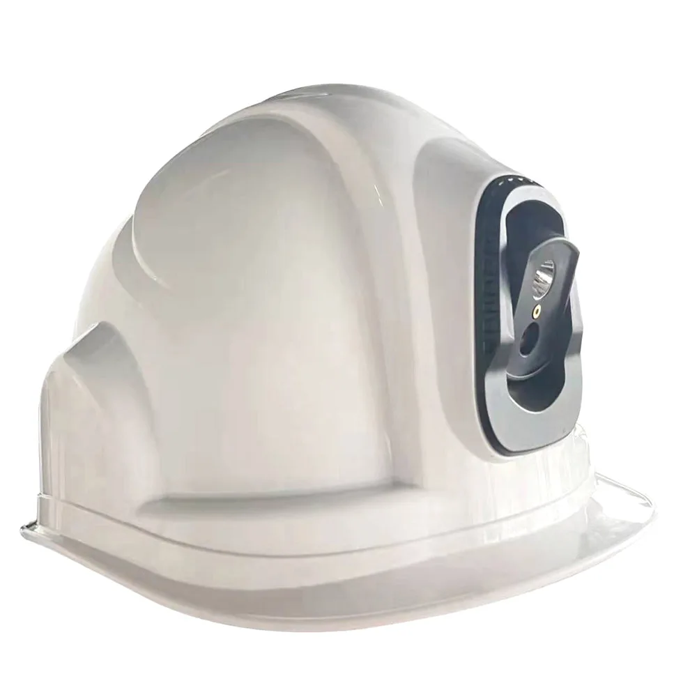 

Защитный шлем Hard hat 4G в реальном времени GPS Wi-Fi живая трансляция для майнинга строительное программное обеспечение сервер