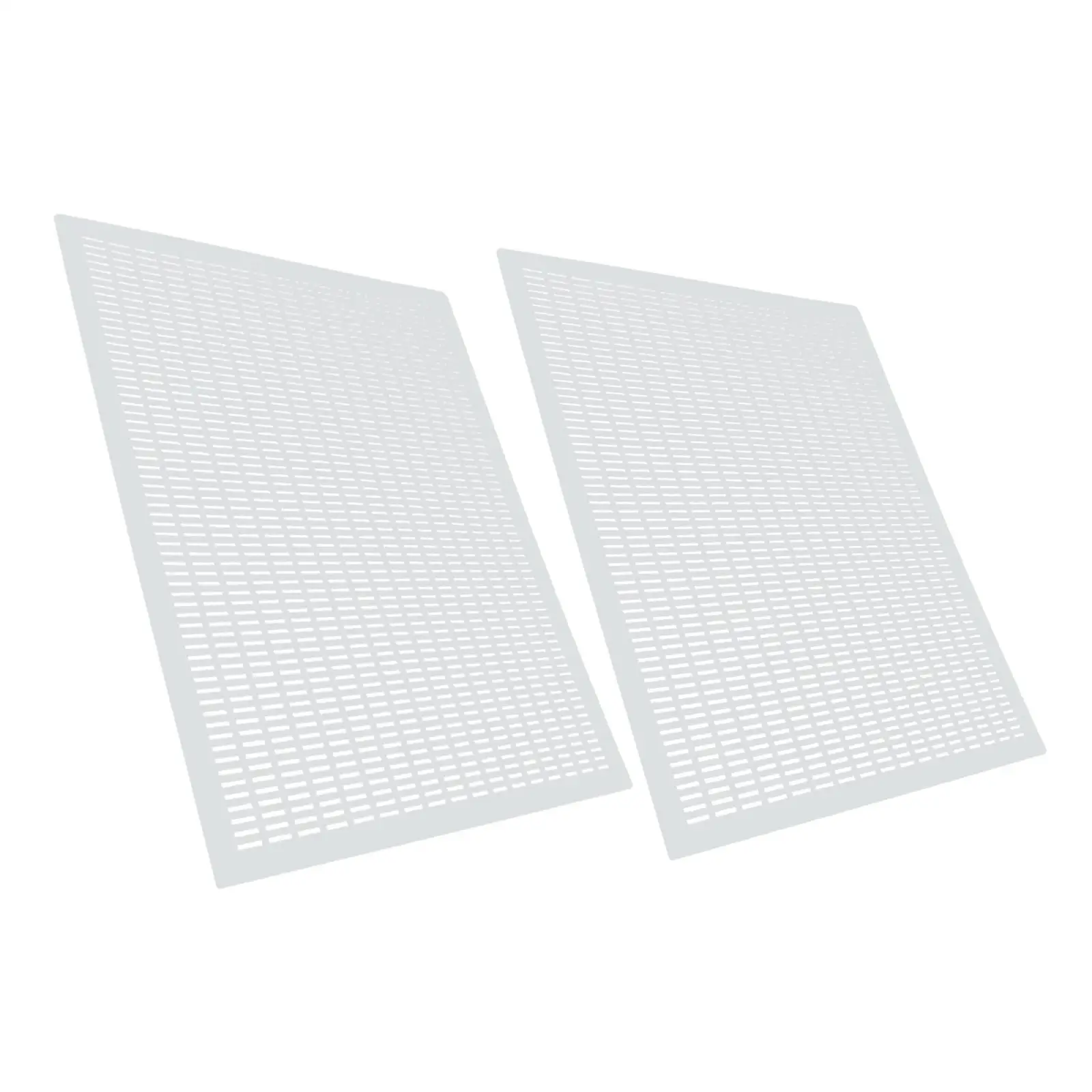 2pcs Bee Exclusion Plate PP Beekeeper Bee Exclusion Plate Practical Queen Bee