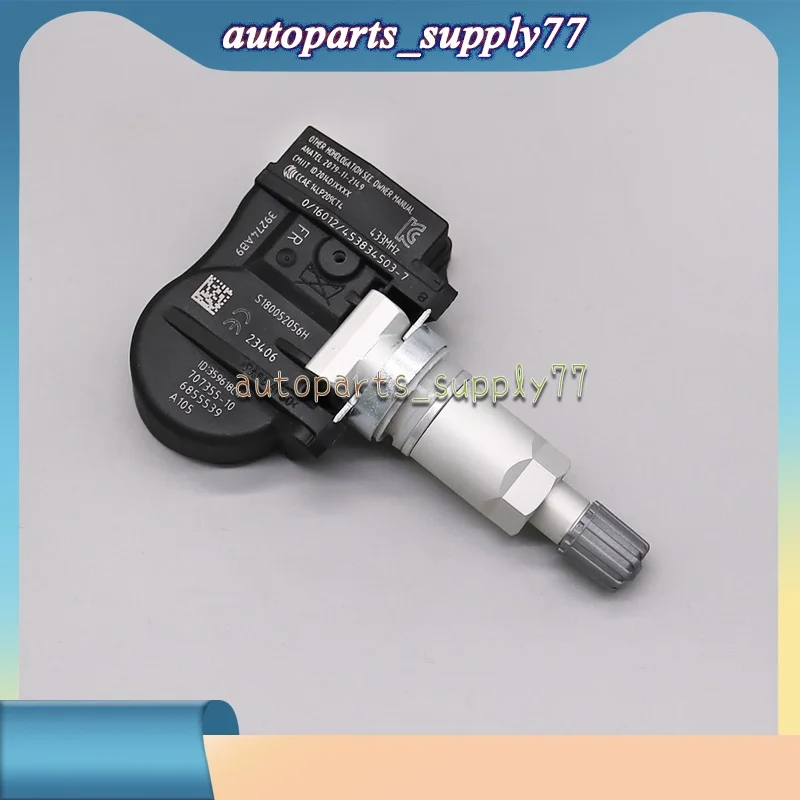 4 buah Sensor Monitor tekanan ban TPMS Sensor 707355-10 untuk BMW 1 2 3 4 i3 i8 X1 X2 X5 X6 MINI F20 F21 F22 F23 LCI F87 M2 433Mhz