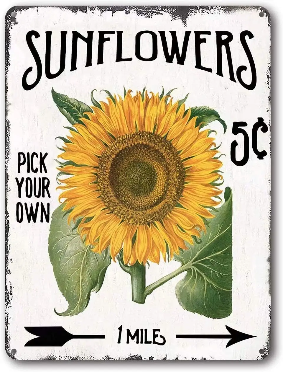 Деревенский Подсолнух Ретро винтажный металлический жестяной знак-Подсолнух Выберите свой собственный кантри домашний Декор для дома прачечной спальни Dec