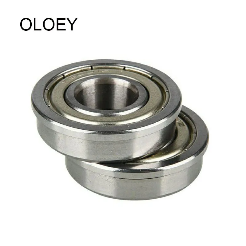 OLOEY 5/10pcs MF93ZZ MF95ZZ MF104ZZ MF105ZZ MF106ZZ MF115ZZ MF117ZZ Miniature Flange Bearing Metal Shielded Flanged Bearings