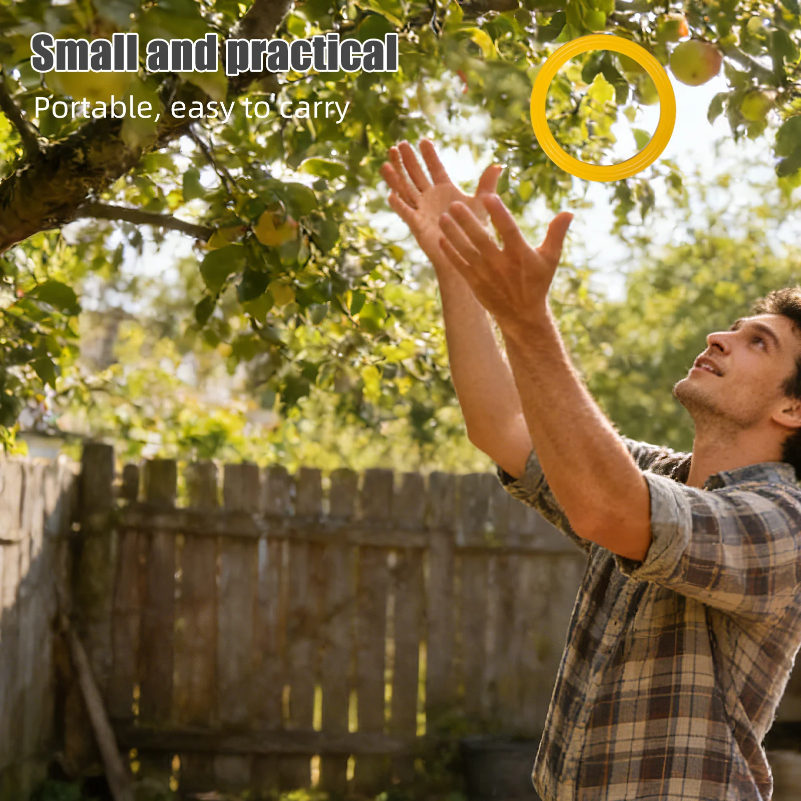 4 Stück 13 Zoll Jonglier-Ringe für Anfänger Wiederverwendbare Wurfreifen Agilitätstraining-Set Outdoor-Wurfspiel für Familienspaß