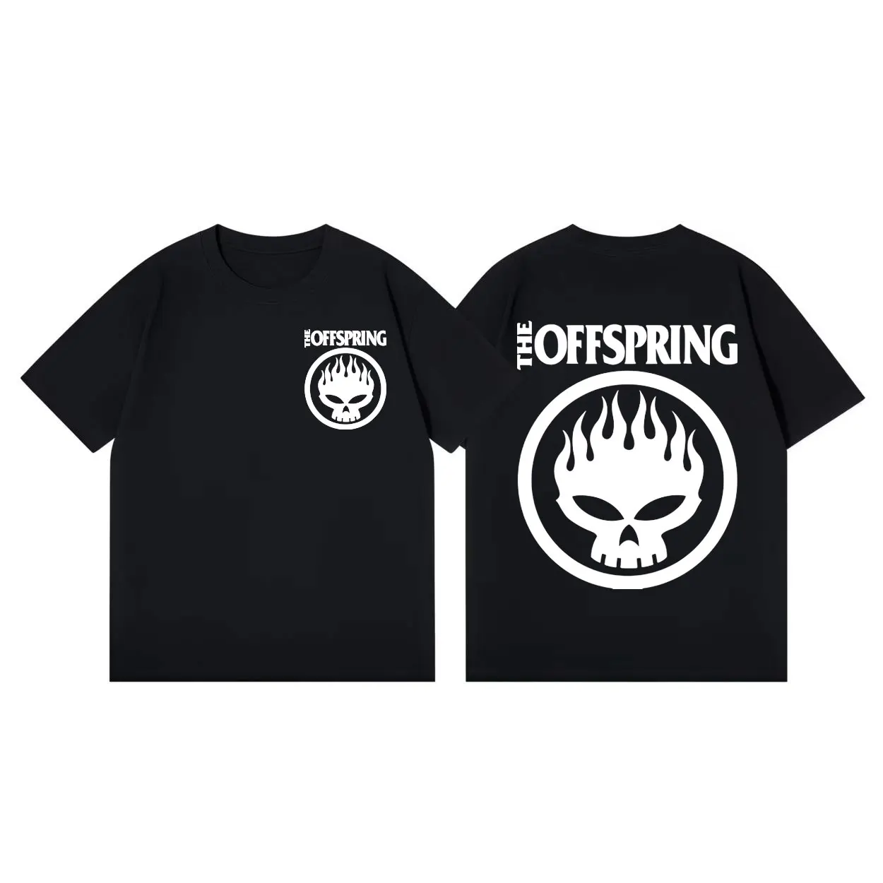 

The Offspring Music Album Print T-shirt Streetwear Punk Rock Short Sleeve T-shirts Men Women Casual Fashion Oversized T Shirts