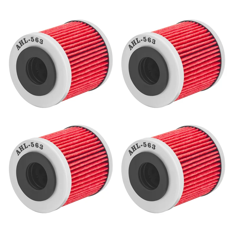 1/2/4pcs Motorcycle Oil Filter For Aprilia 125 450 550 For Derbi 125 GPR Terra 4T For SM450 SM510 SM530 SM630 TC250 TC450 TE630
