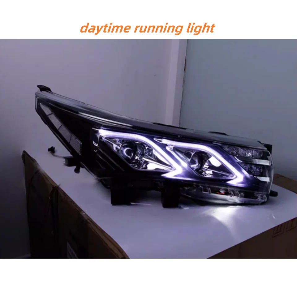 MRD adapté pour Corolla 2014-2016 ensemble de phares LED feux de jour