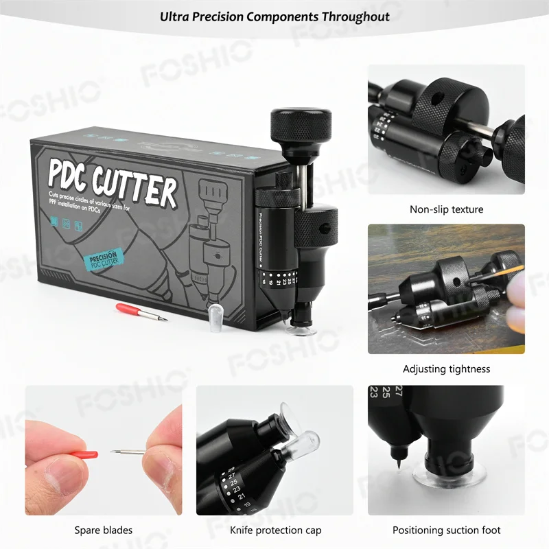 Automotive Car Tint Film Radar Hole Cutting Car Wrap Tools Metal Radar Sensors Hole PDC Cutters