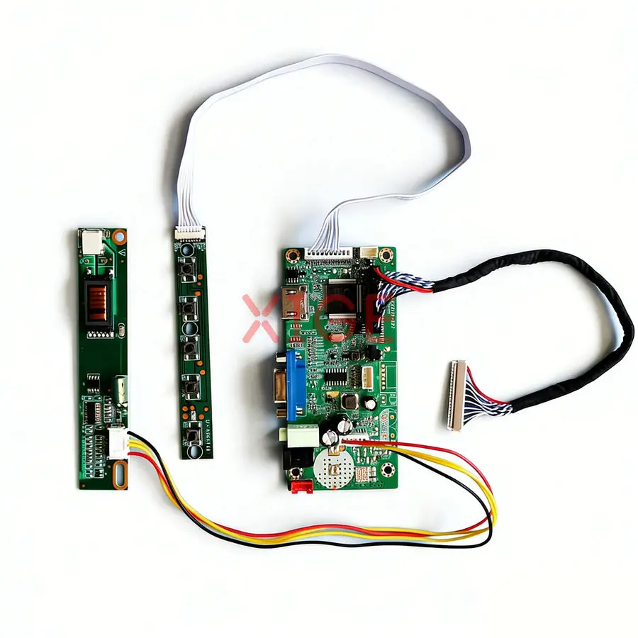 

Плата контроллера привода ЖК-дисплея подходит для LTN150XG LTN150X6 TM150XG LTN150XB 1-CCFL 1024*768 30-контактный LVDS 1024x768 VGA + HDMI комплект DIY