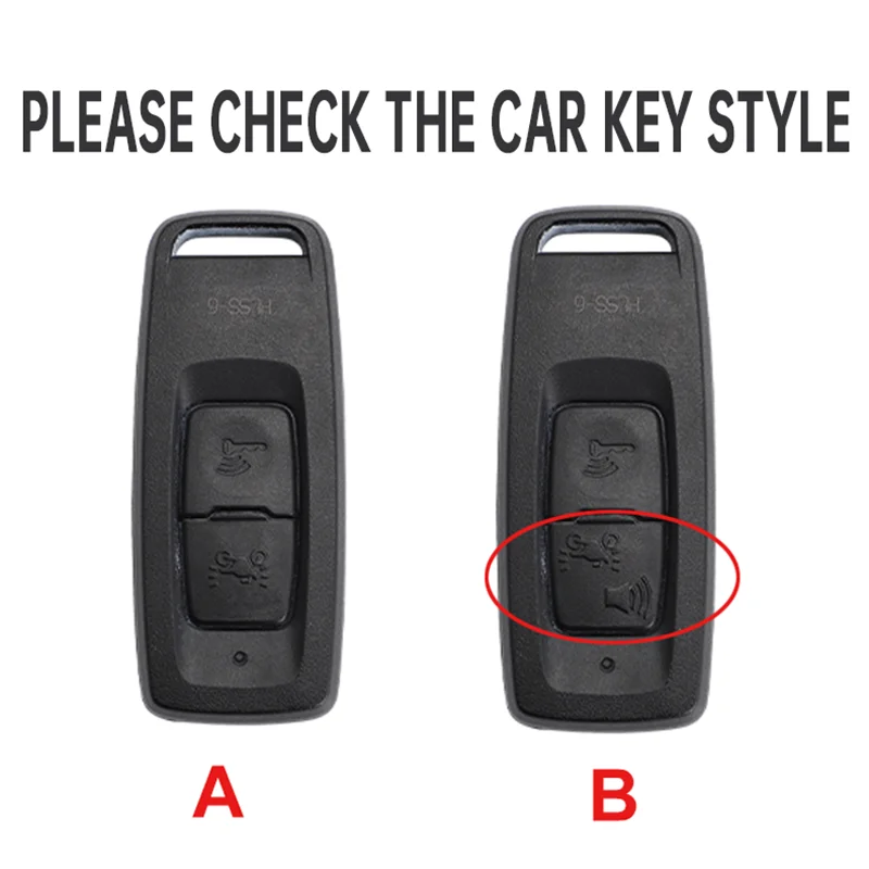 2 Button Key Case For Honda Motor PCX 160 125 PCX125 PCX160 VISION SH350 ADV 150 350 Carbon Fiber Key Case Cover Keychain Holder