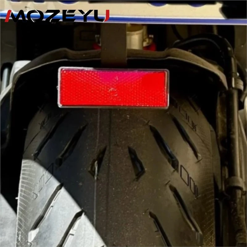 License Plate Holder Extender Tail For Honda CRF 300 L CRF300L RALLY CRF300RX CRF300 RL ABS 2024 Motorcycle Rear Plate Reflector