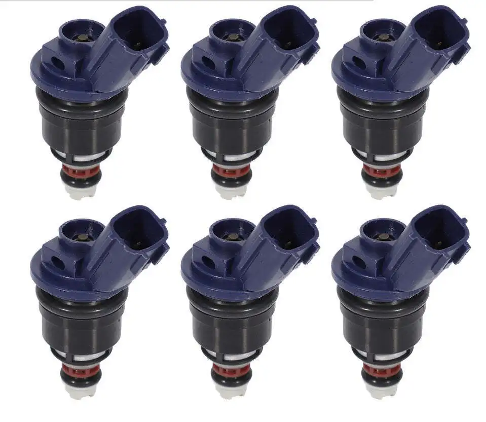 

6 Fuel Injectors for NISSAN Z32 300ZX 10/94+ VG30DETT 370cc FAIRLADY Z 375cc