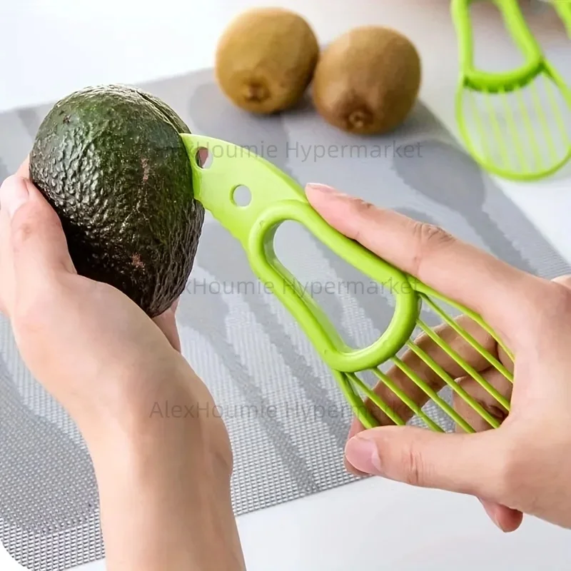 3-in-1 Avocado Slicer Tool — Split, Pit & Slice in Seconds 2