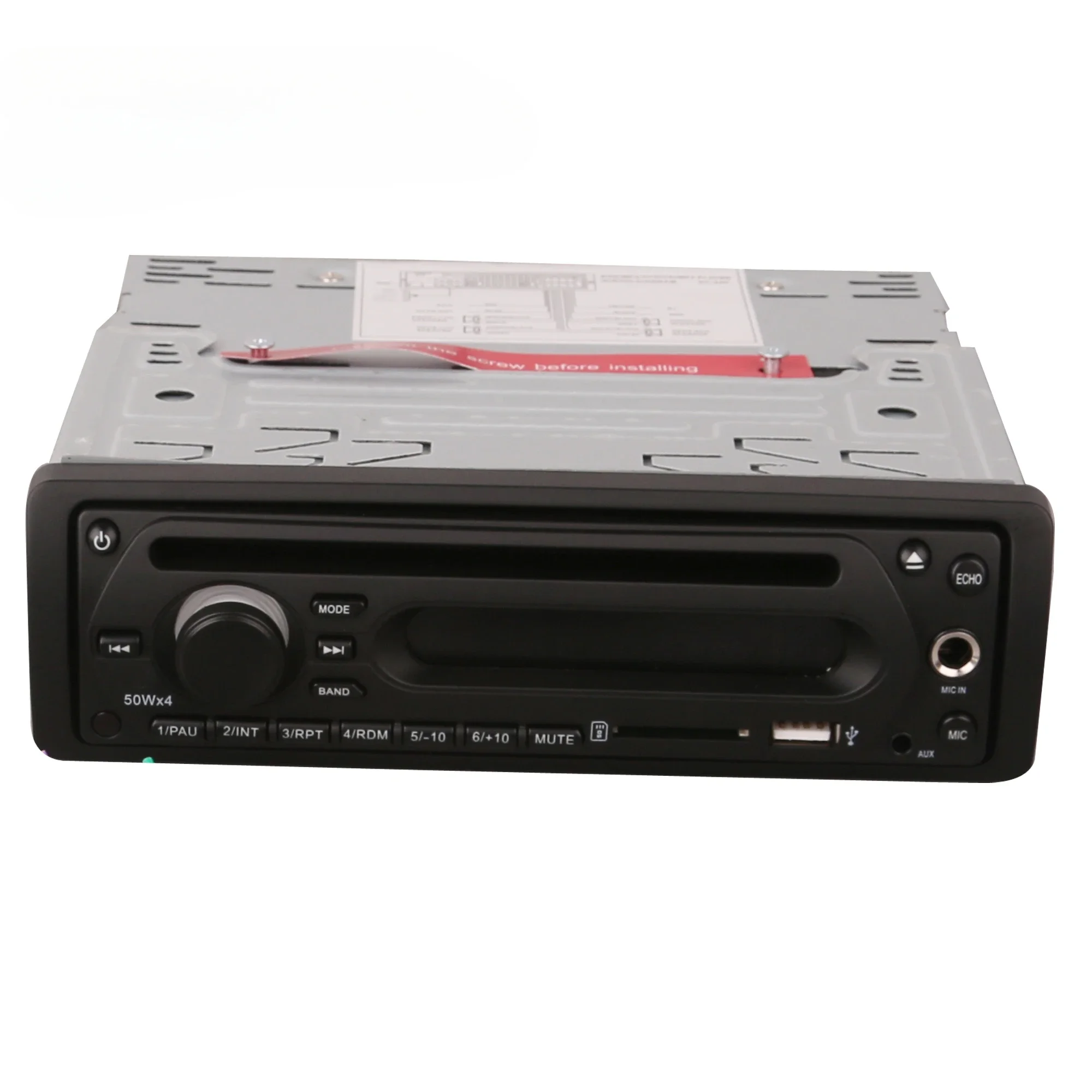 Support 1080P Video Format Front+Back Mic Jacks Read SD USB Bus DVD Player