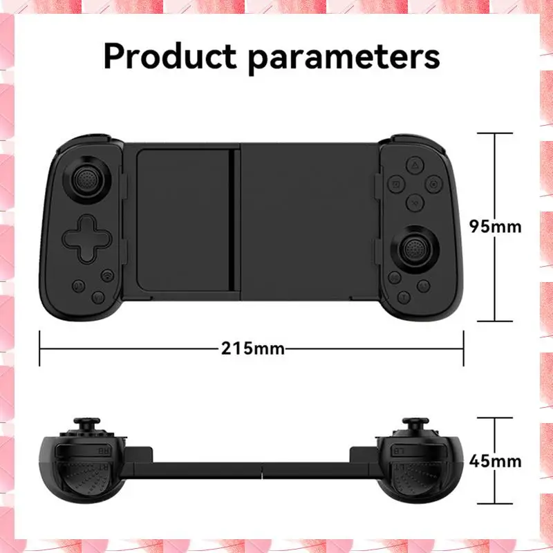 JAJA Wireless Game Controller Gamepad Bluetooth Connected Joystick 6-Axis Vibration For Android/Iphone/Switch Durable C
