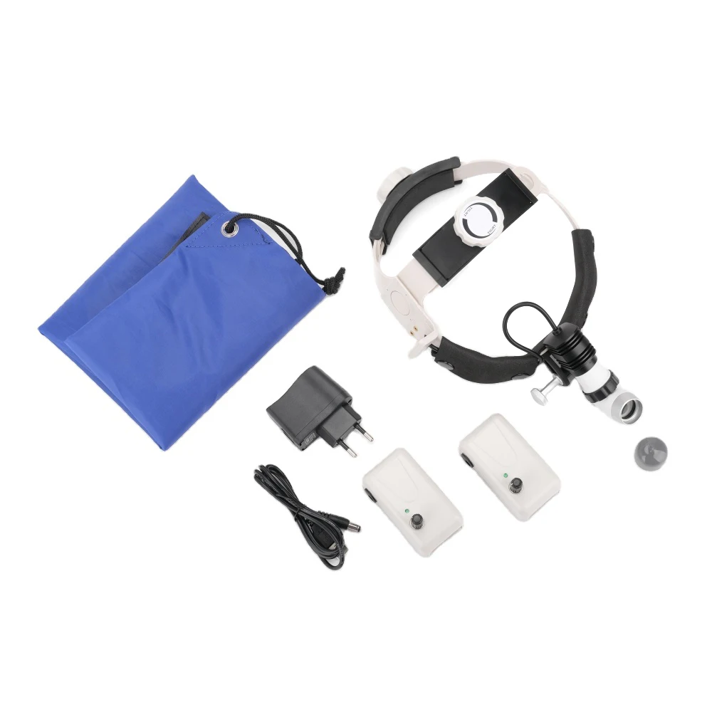 

Medical 5W Rechargeable Headlight, Wireless LED Headlamp, Oral Dental ENT Surgery Head Light, Surgical Head Lamp