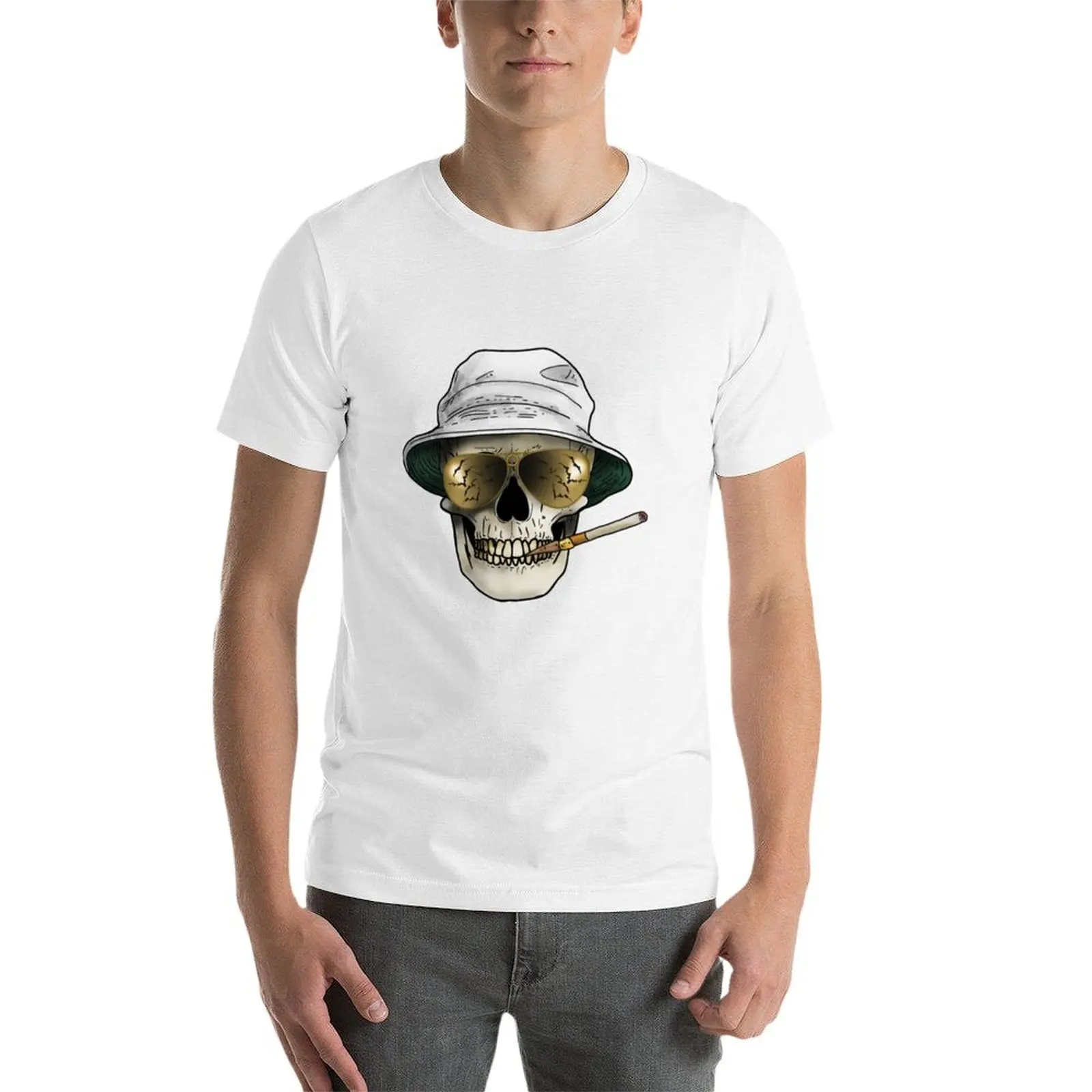 كل ما تريد معرفته عن هنتر إس طومسون وتخاف من سؤال تي شيرت تي شيرت للرجل تي شيرت جرافيك تي شيرت