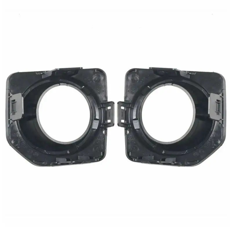 2Pcs Car Front Bumper Fog Lamp Light Bezel Cover LR021951 LR022187 For Land Rover Freelander 2 LR2 2006 -2014-A54R