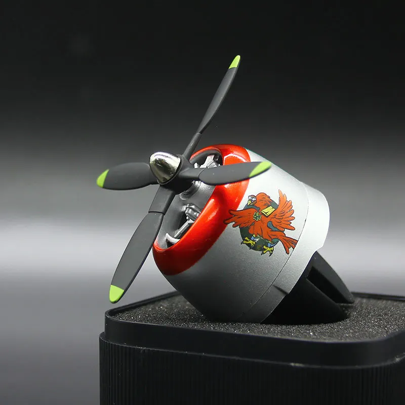 P47 Auto Luchtverfrisser Roterende Propeller Auto Luchtuitlaat Fan Diffuser Automotive Geur Decoratie Voor De Meeste Auto Air Vent