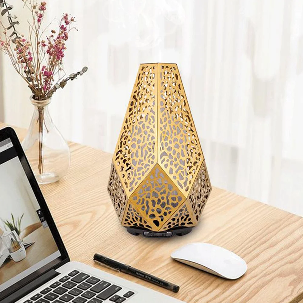 A05G-Aroma Humidifier, Personal Portable Ultrasonic Office Humidifier, Baby Silent Spray Night Light Large(US Plug)