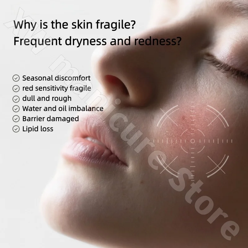 Olejek do masażu twarzy, nawilżający, odżywczy, ze skwalanem, stabilizujący, łagodzący, odżywczy olejek, esencja do twarzy, olejek 30ml