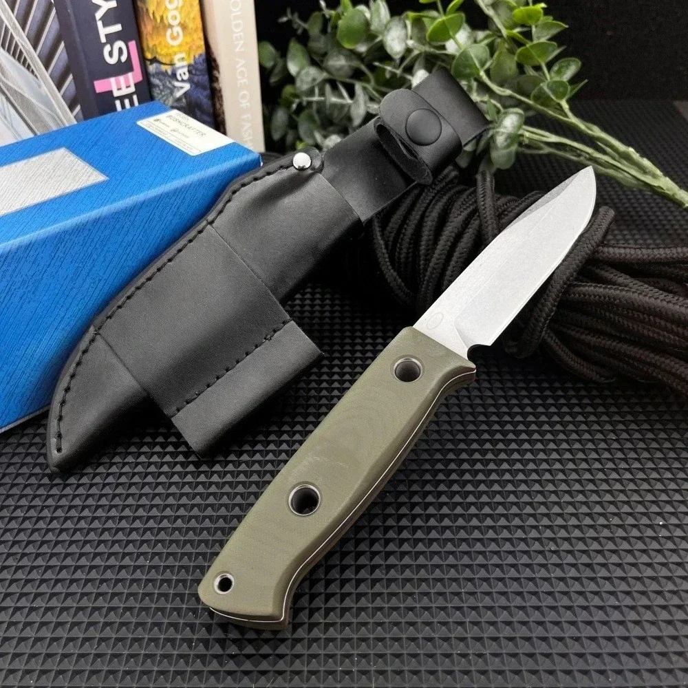 

BM 163 Straight Knife G10 Handle D2 Blade Wilderness Survival Hunting Combat High Hardness EDC Multi-functional Tactical Knives