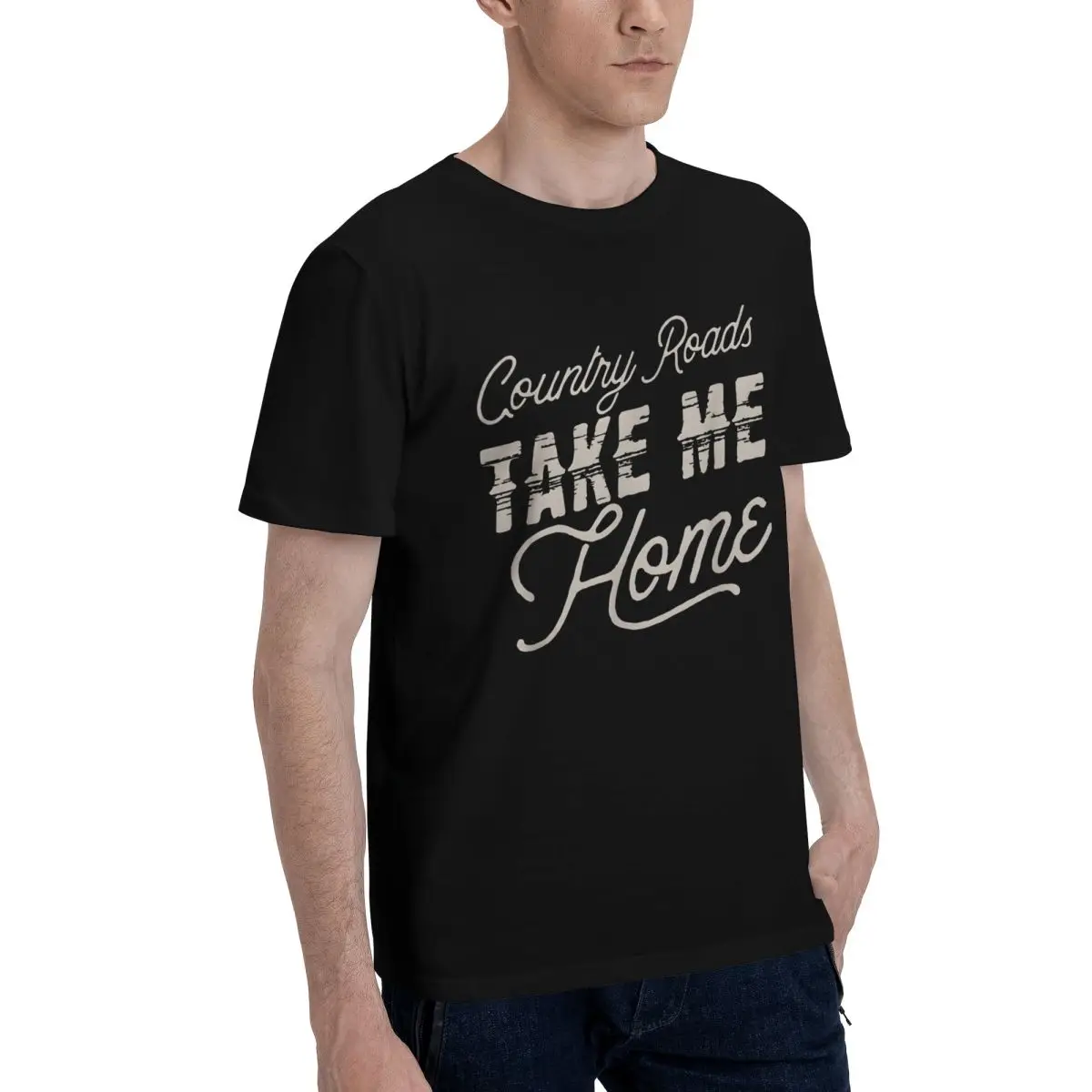 Country Roads Home Decor Sports Kemp Top Quality Tees Vintage Home USA Size