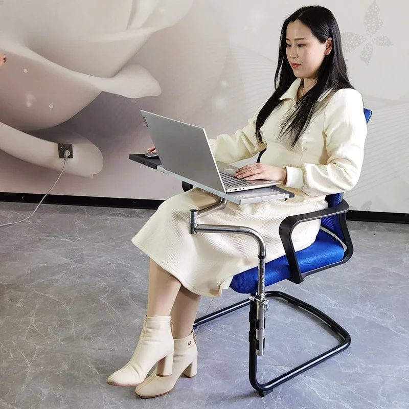 Ergonomic Laptop Stand Environmental Material Keyboard Tray Multi-Angle Cervical Protector Bow Chair Working Support Bracket