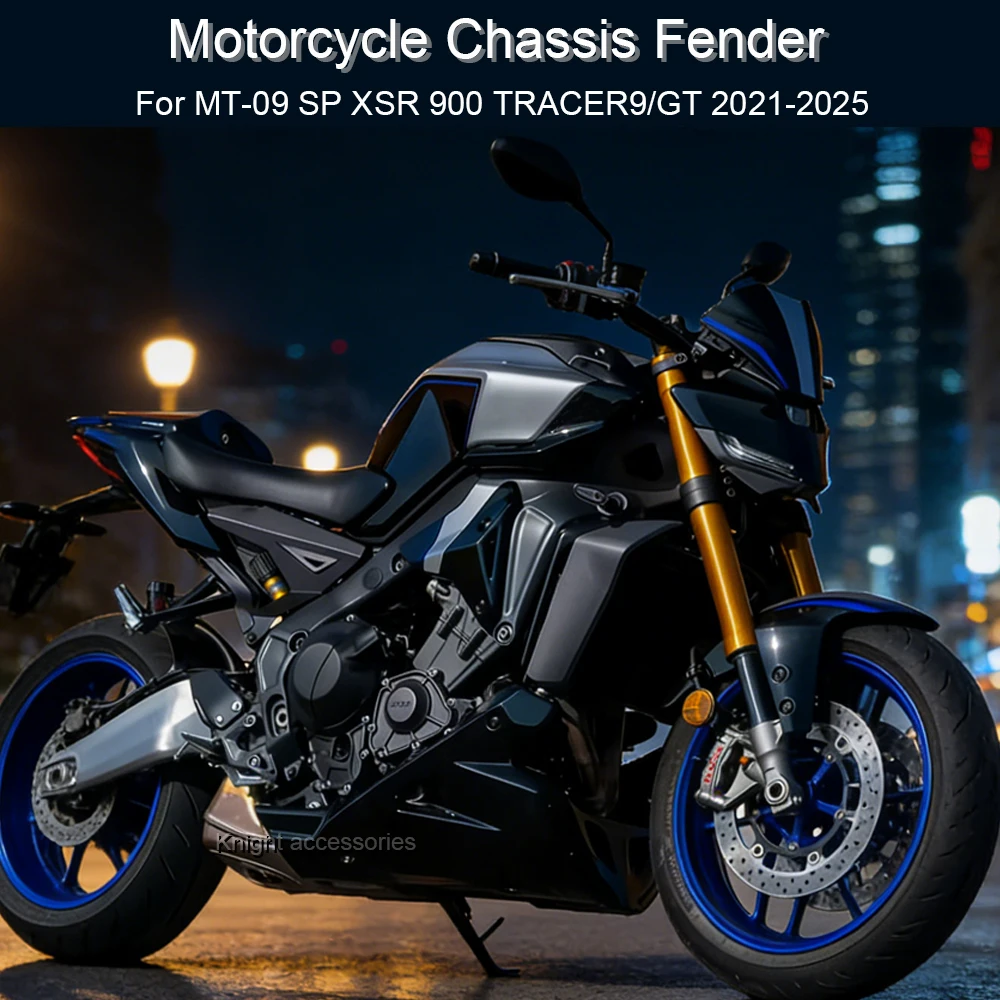 For Yamaha XSR 900 TRACER9/GT MT-09 SP 2021-2025 Motorcycle Chassis Fender Engine Fairing Guard -