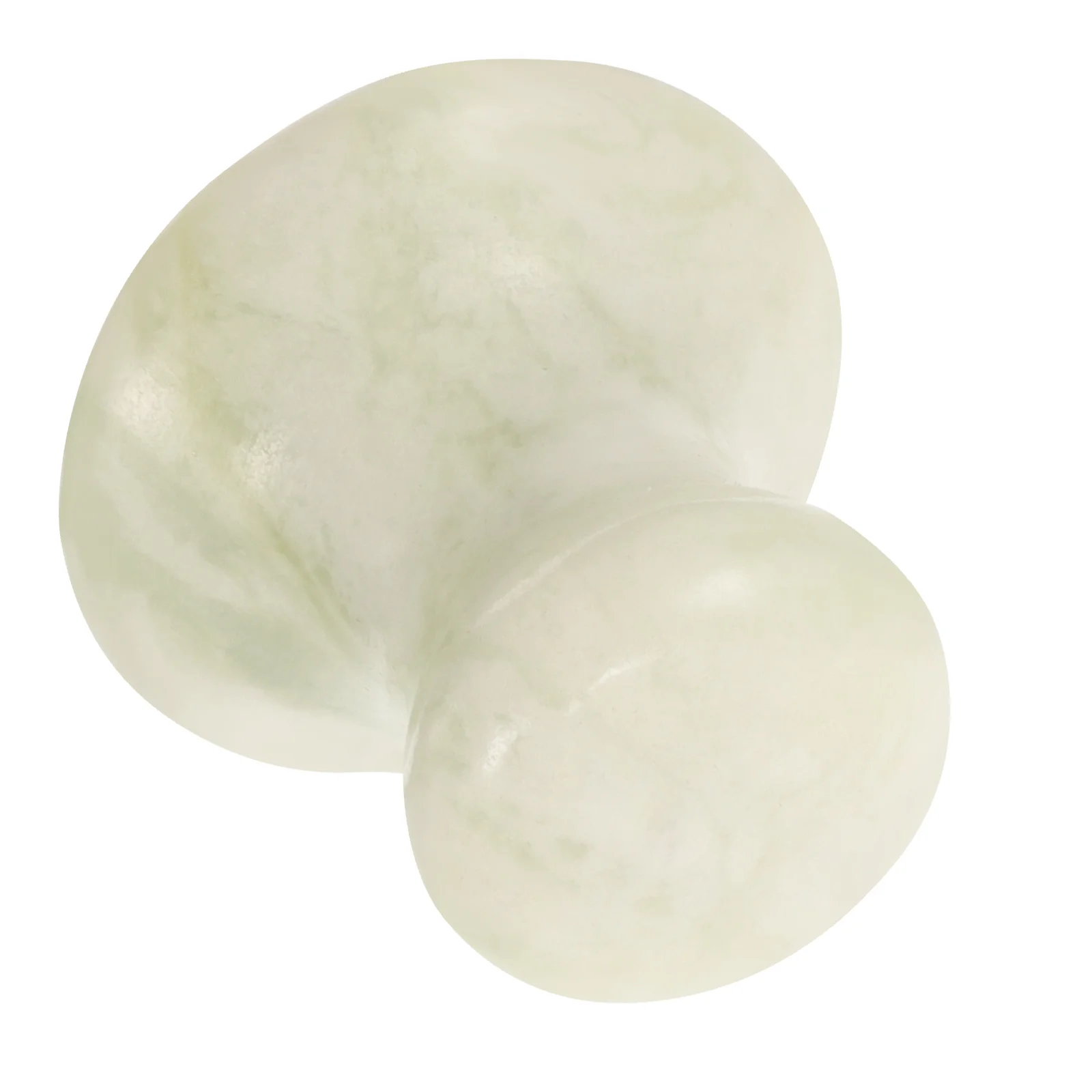 

Инструмент для массажа лица с нефритовым грибом, массажер для лица, скребковый камень, эргономичная форма, спа-массажный инструмент для массажера