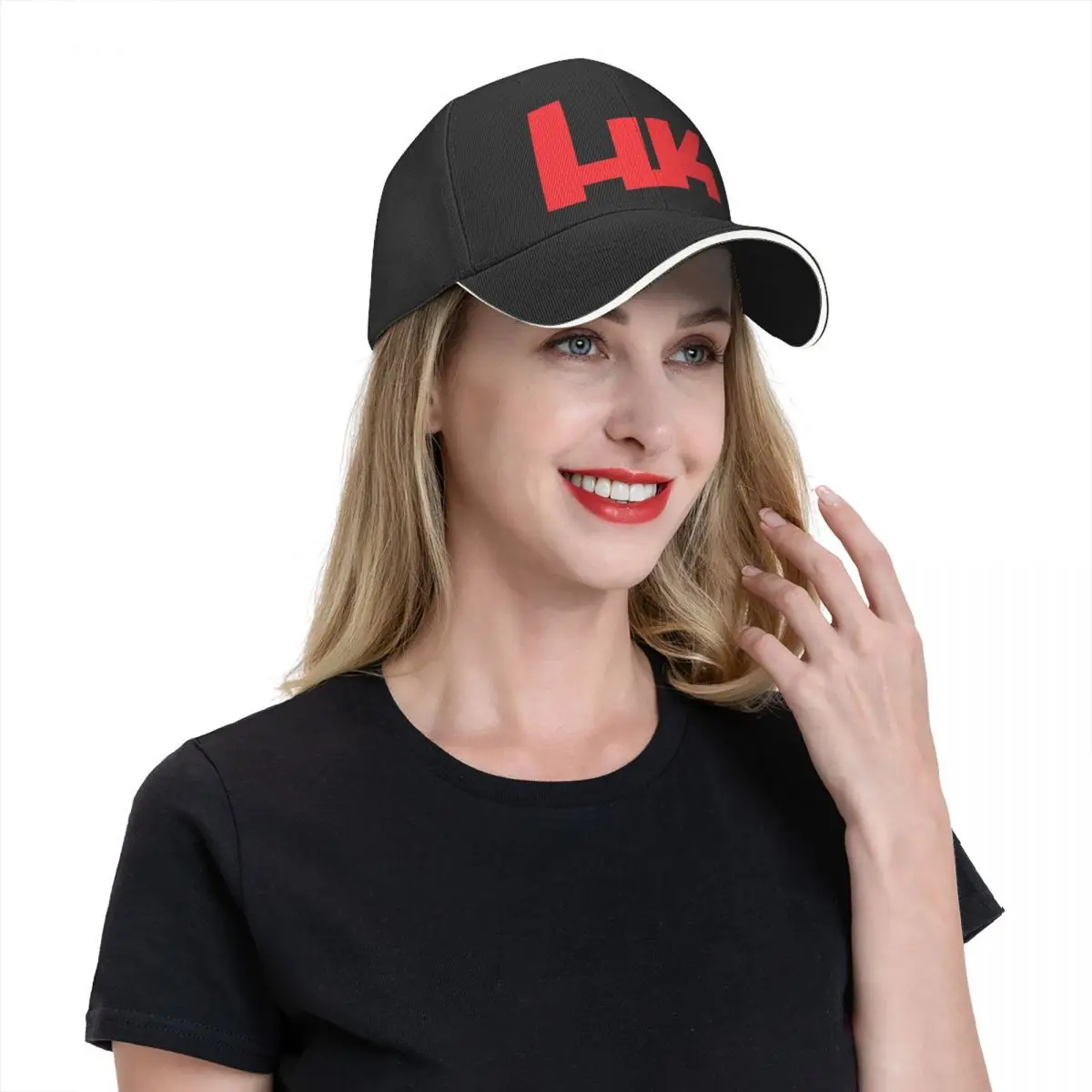 Heckler Koch Logo 1376 Man Hoed Bal Pet Custom Logo Baseball Caps Dames Baseball Cap Man Hoed Baseball Cap