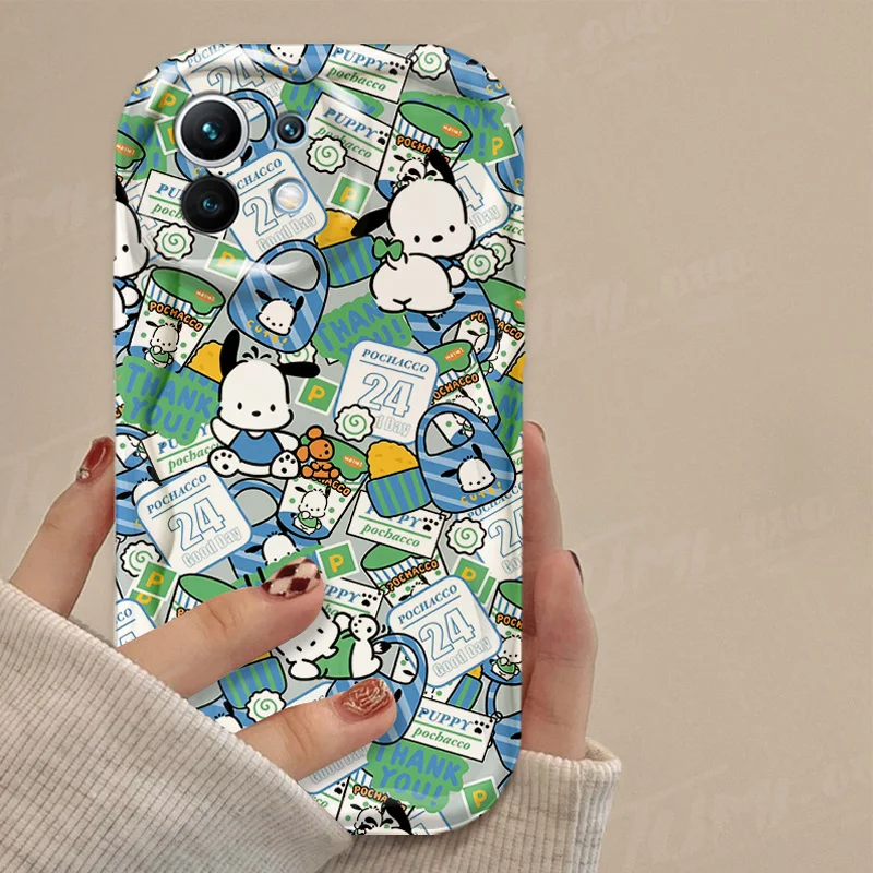 Sanrio Rabbit Cinnamoroll Case For Xiaomi 13T 12T 14 13 12 11 Lite 5G NE 10T POCO X5 X6 Pro X3 NFC X4 GT F3 F4 F5 F6 M6 M5S C65