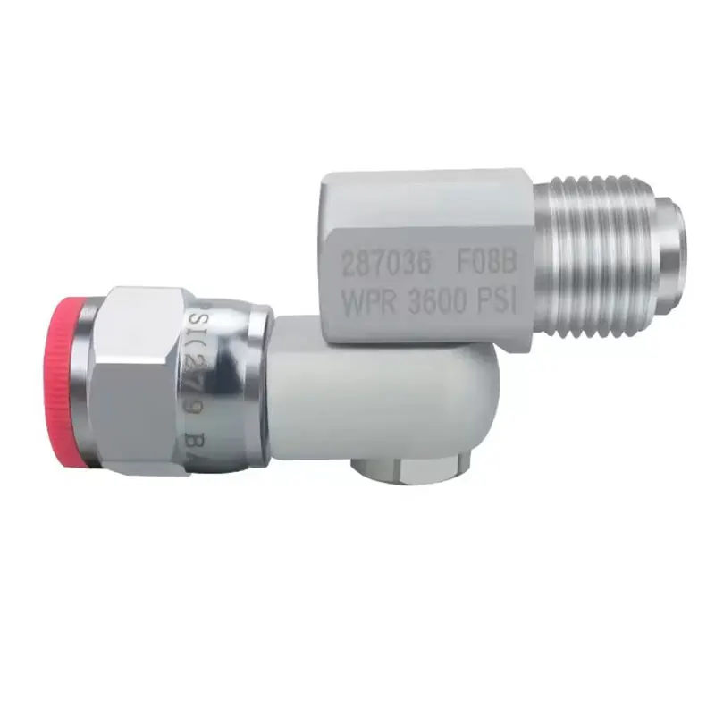 Airless Spray Cleanshot Valve 287036 With Tip Shut-off Value Adapter Joint For High Pressure Spray Gun Swive
