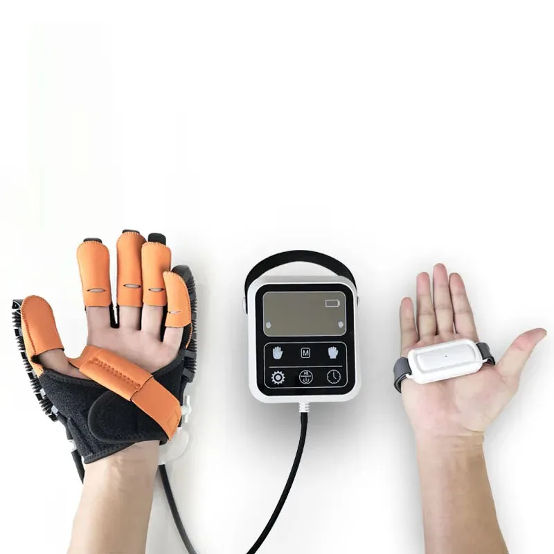 

Rehabilitation Robot Glove Hand Exerciser Finger Training Gloves Stroke Hemiplegia Devices Hand Rehabilitation Trainer Rehab