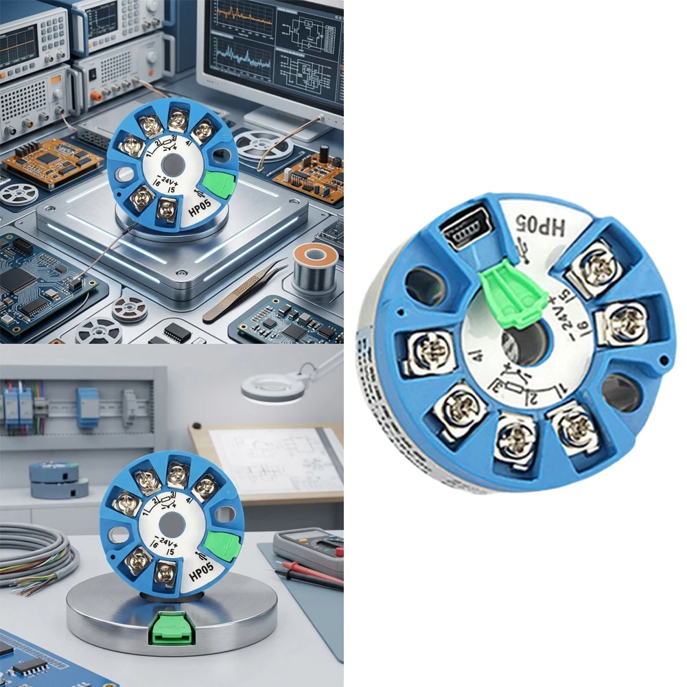 For RTD Temperature Transmitter 4-20mA Output 0-250°C High Stability For Industrial Process Control And Monitoring System