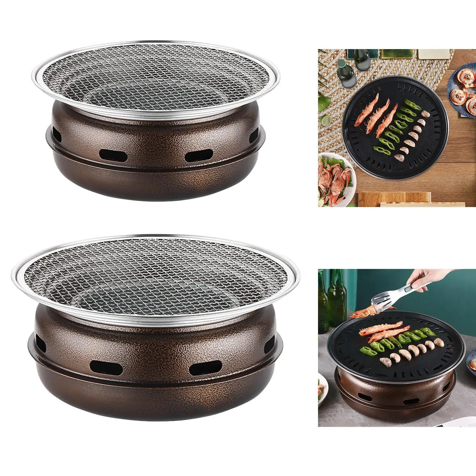 

Korean Barbecue Grill, Outdoor Grill Oven, Multipurpose Tea Fire Oven, BBQ Oven
