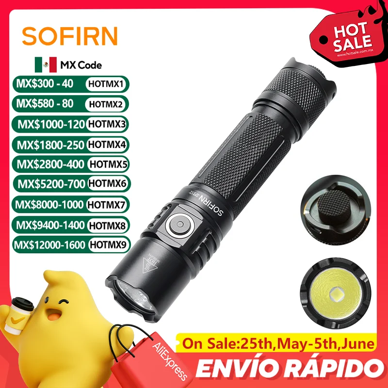 Sofirn SP35T 3800 лм Тактический